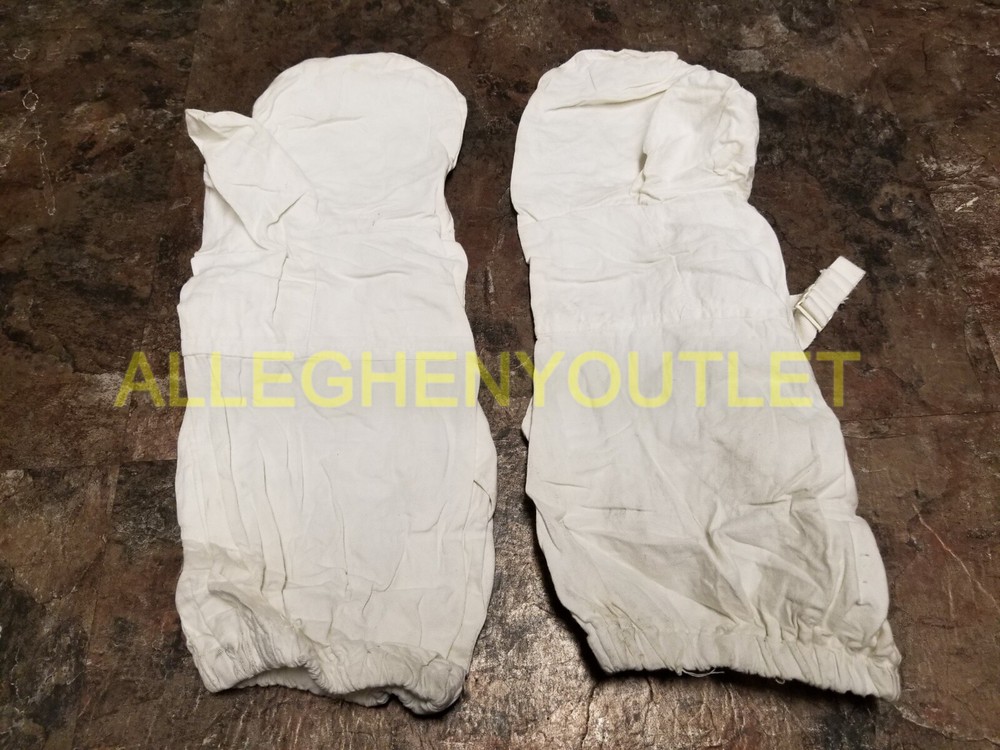 New Pair Snow Artic White Camouflage Mitten Shells Universal Sized