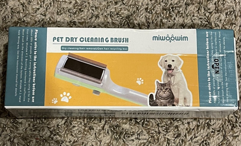 Pet Dry Cleaning Brush miwoowim