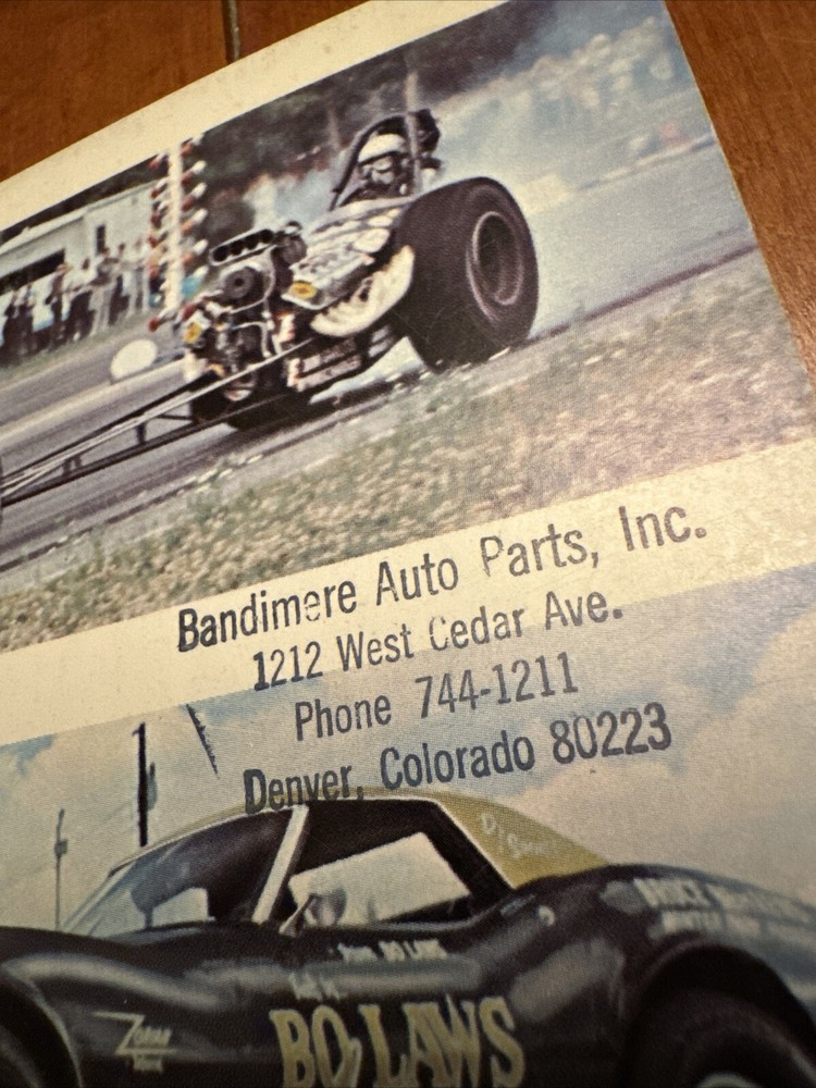MANLEY ‘69 CATALOG DRAG RACING