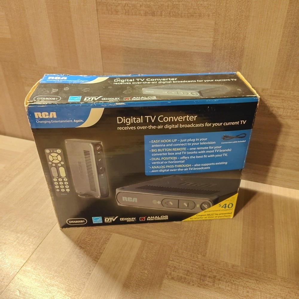 RCA Digital TV Converter Model: DTA800B1