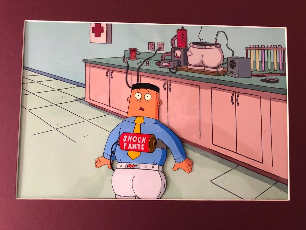 GENUINE HAND PAINTED DILBERT PRODUCTION  CEL