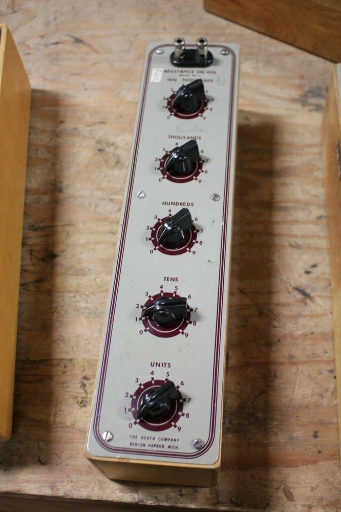 Heathkit Resistance Decade Model RD-1 Decade Box