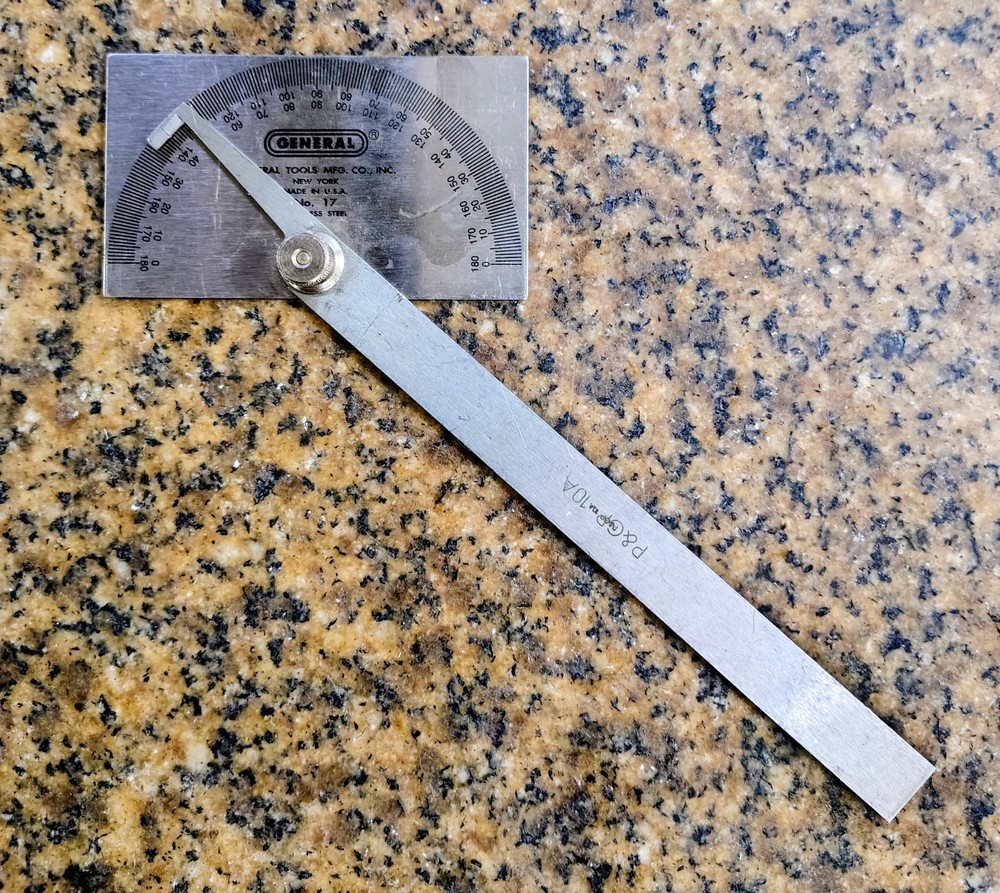 🗽 GENERAL NO 17 PROTRACTOR MACHINIST/ TOOLMAKER
