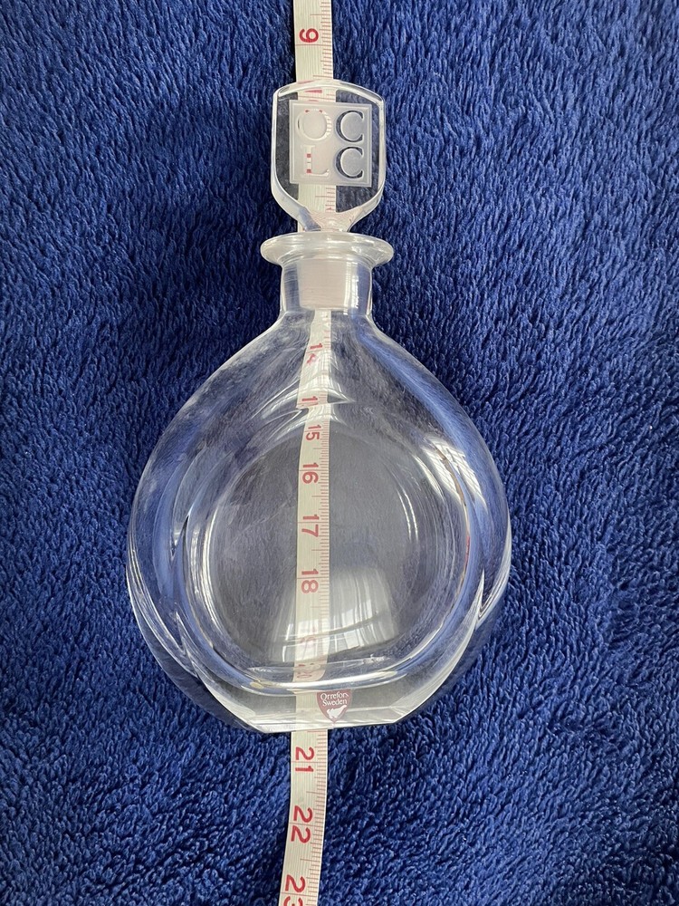 Orrefors Glass Decanter