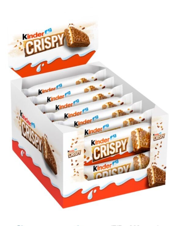 Kinder Crispy chocolate bars 34 g x 14 pcs