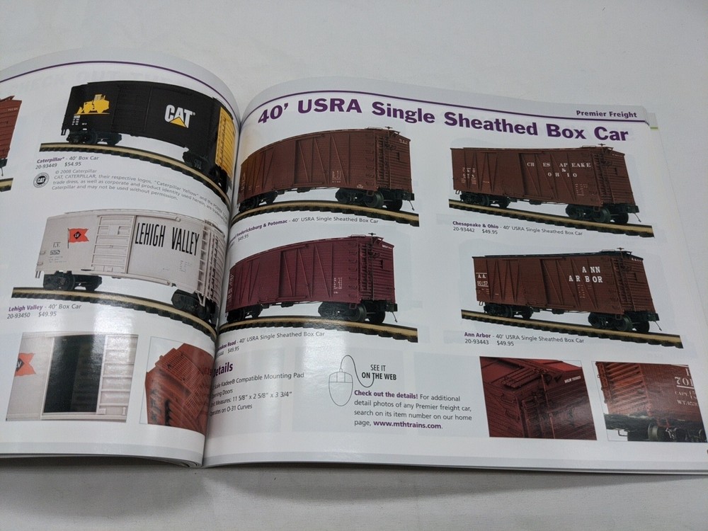 MTH Electric Trains 2009 Volume One Catalog