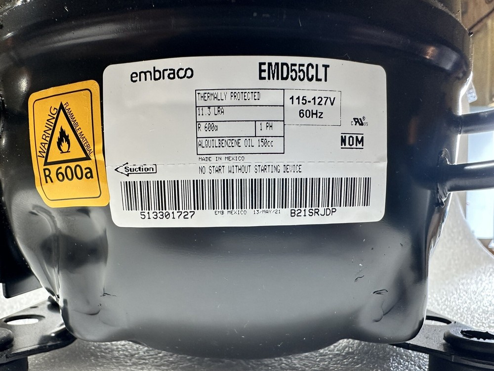 New Electrolux Compressor 5304522265 Assembly