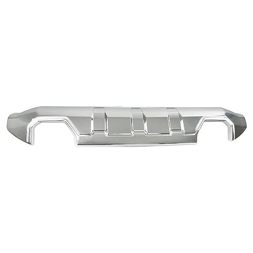 Front Bumper Lower Valance Chrome Plastic Replacement for 2016-2019 Sierra