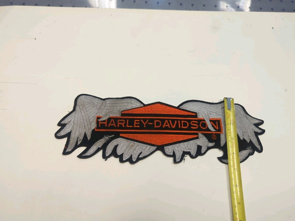 Harley Davidson wings Back Patch Very Large