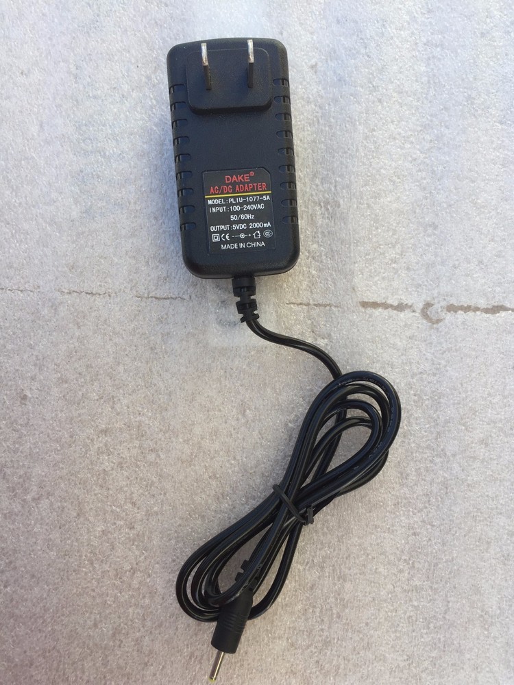 5V 2A AC-DC Charger Power Supply Adapter same as Dake PLIU-1077-5A