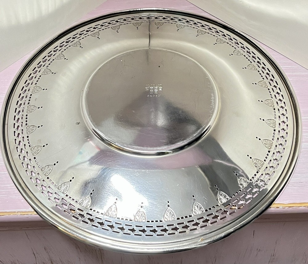 Silver 10” Wallace Serving Tray Number 6405 N