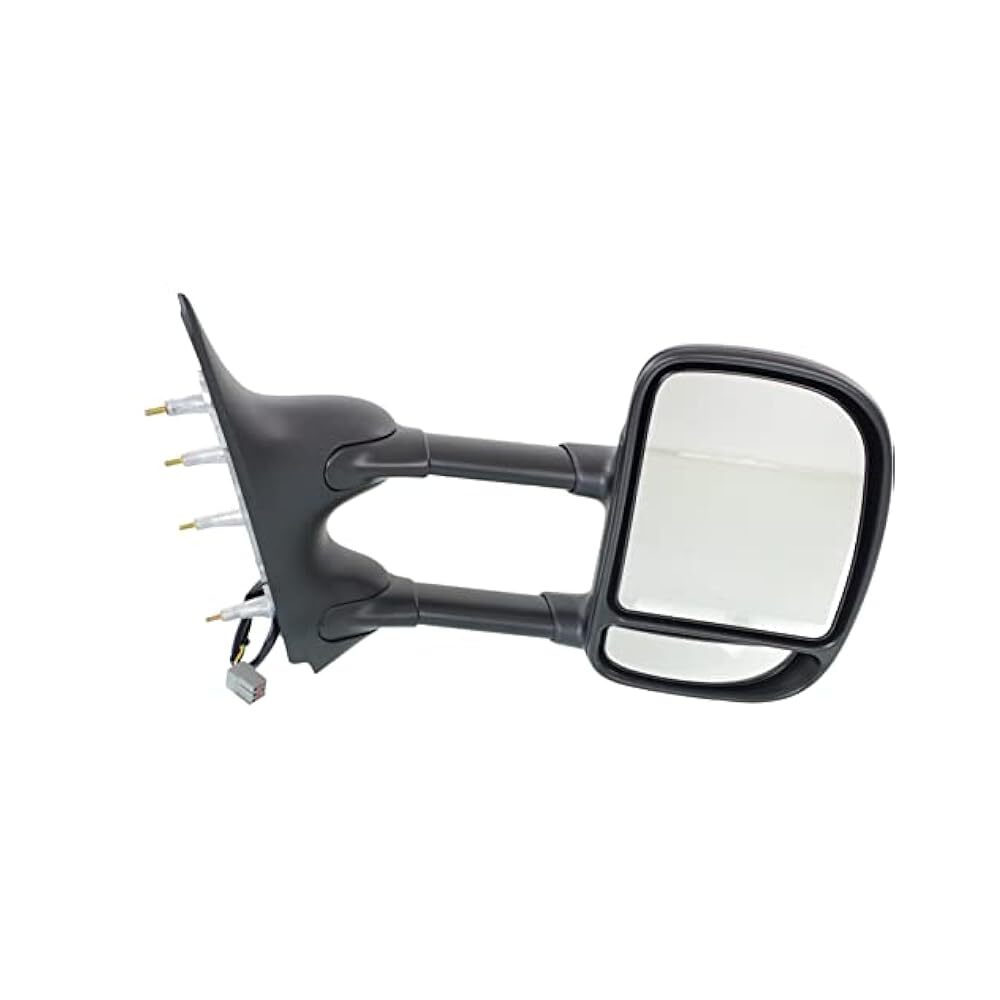 Ford E,Series Mirror Assembly, Passenger Side, Power Glass, Replacement