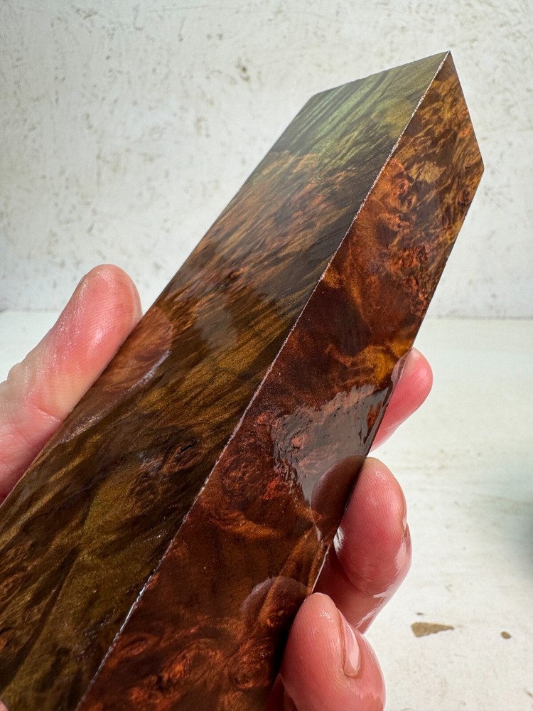 Stabilized Maple Burl Turning Blank | Game Call | SMB 844