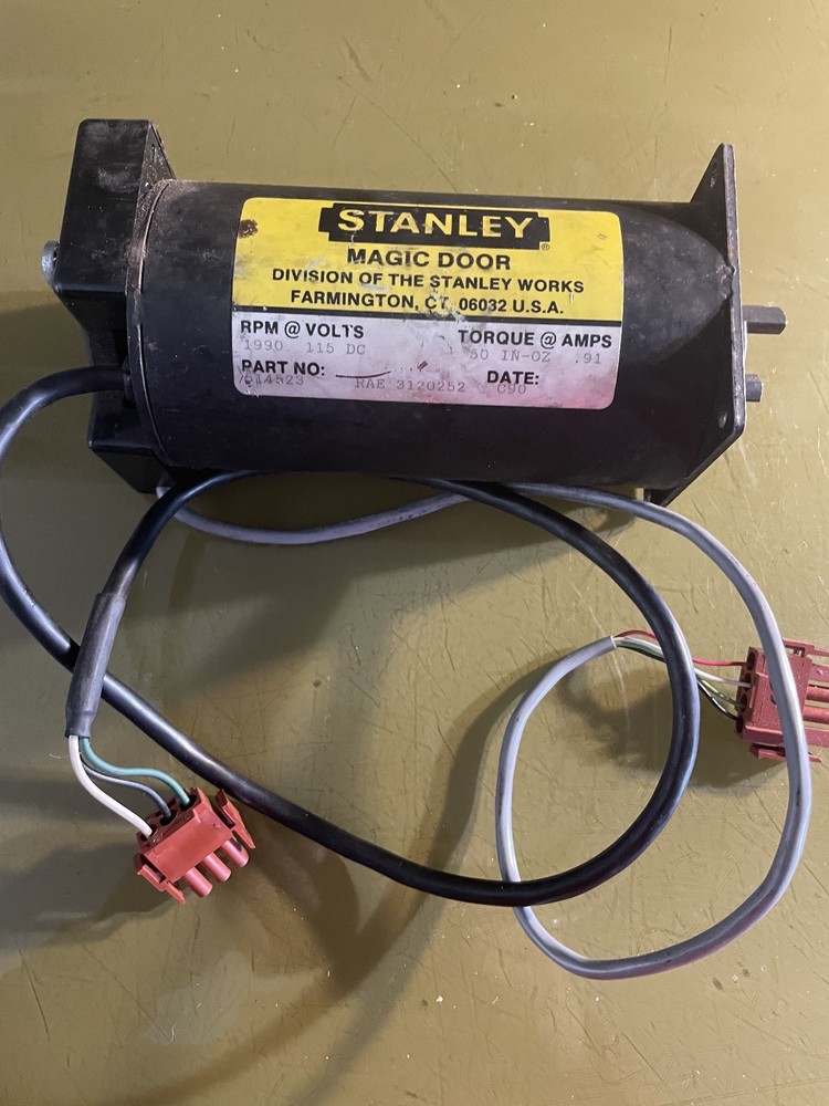 Stanley automatic door motor