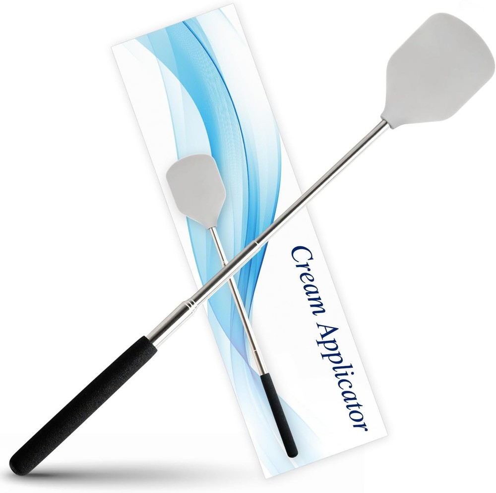 Cream Applicator for Back Lotion ApplicatrorTelescopic Stick Creams, Tanning...