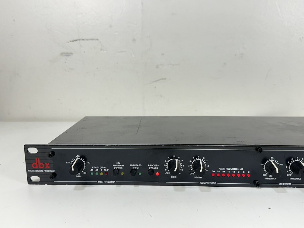 DBX 286A ~ Microphone Preamp & Processor ~ Power On / READ DESCRIPTION