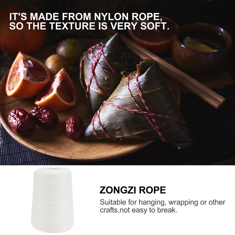 1 Roll 500M Fine Cotton Rope Durable Hanging Rope Woven Cotton String Bundle