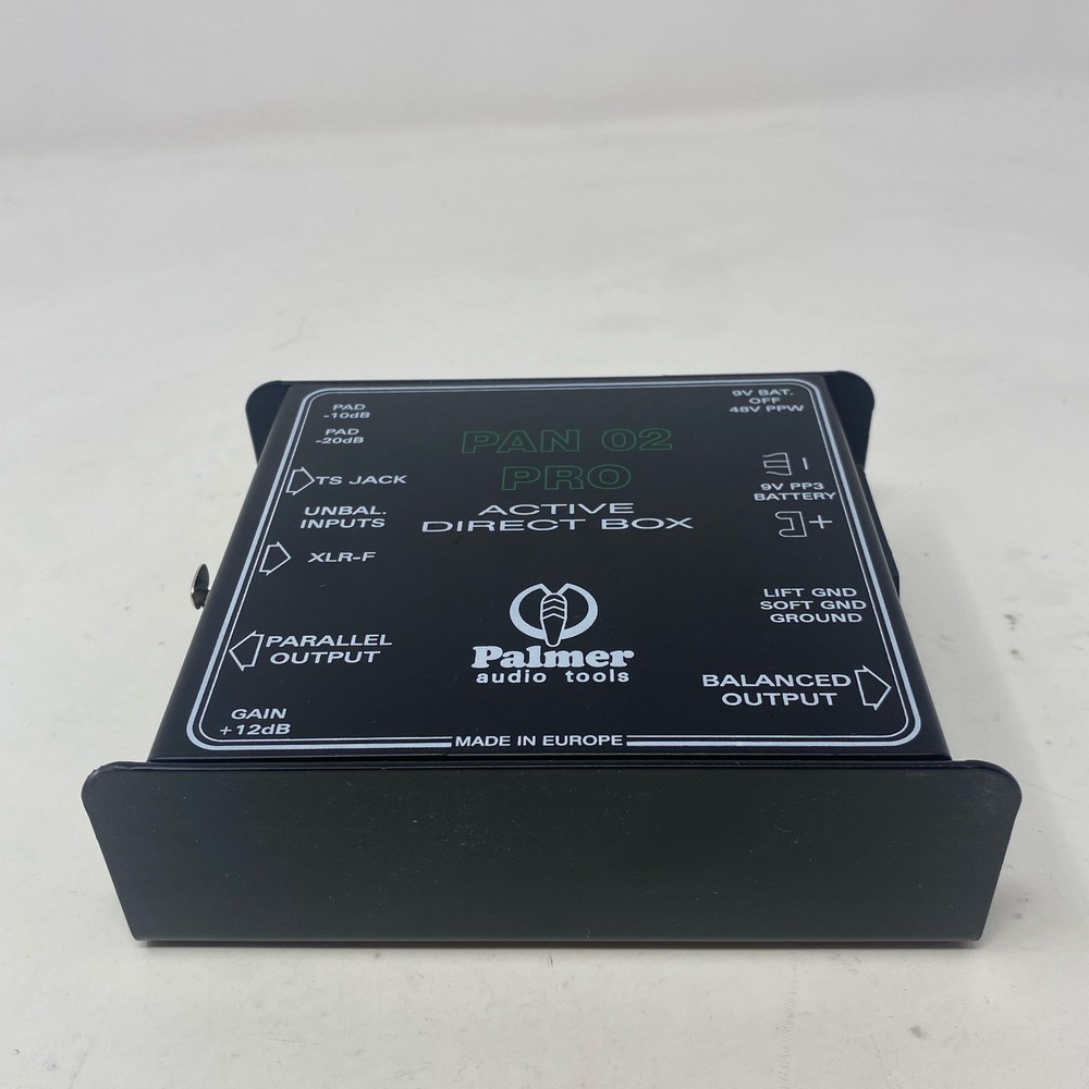 Palmer PAN 02 PRO Active DI Box - Black