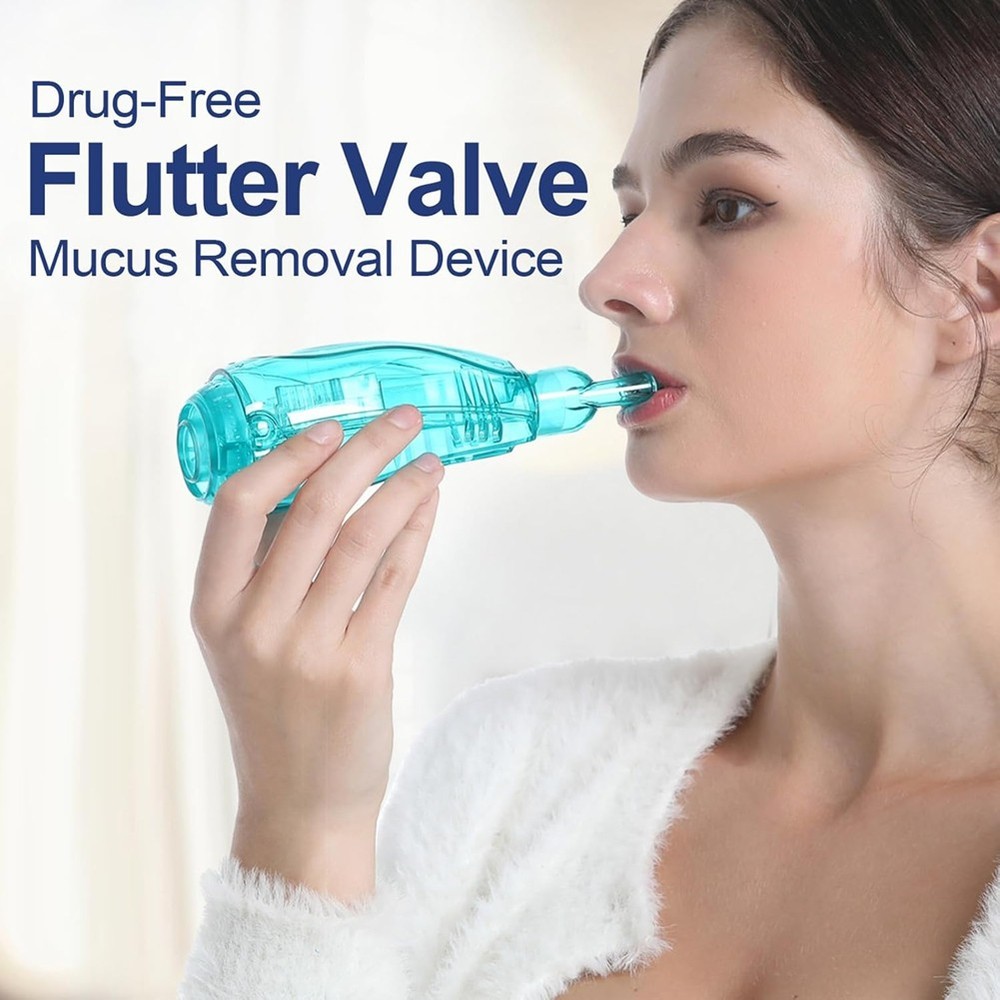 Breathing Device, Flutter , Breathing Exercise Device for Lungs Adjustable5059
