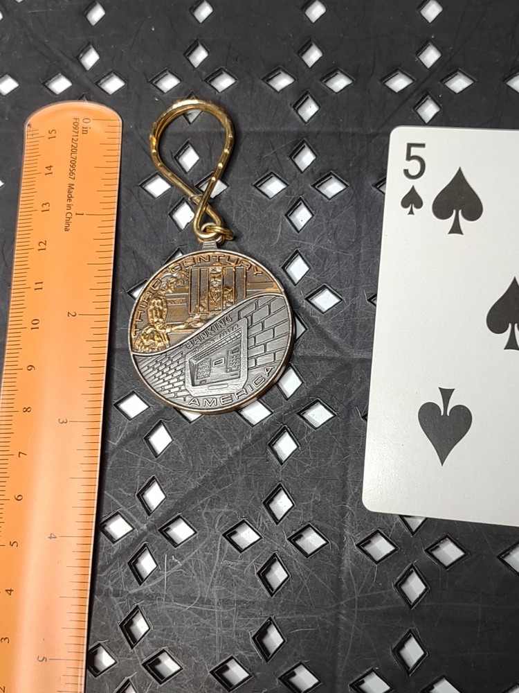 Super Awesome Third Century Banking Keychain