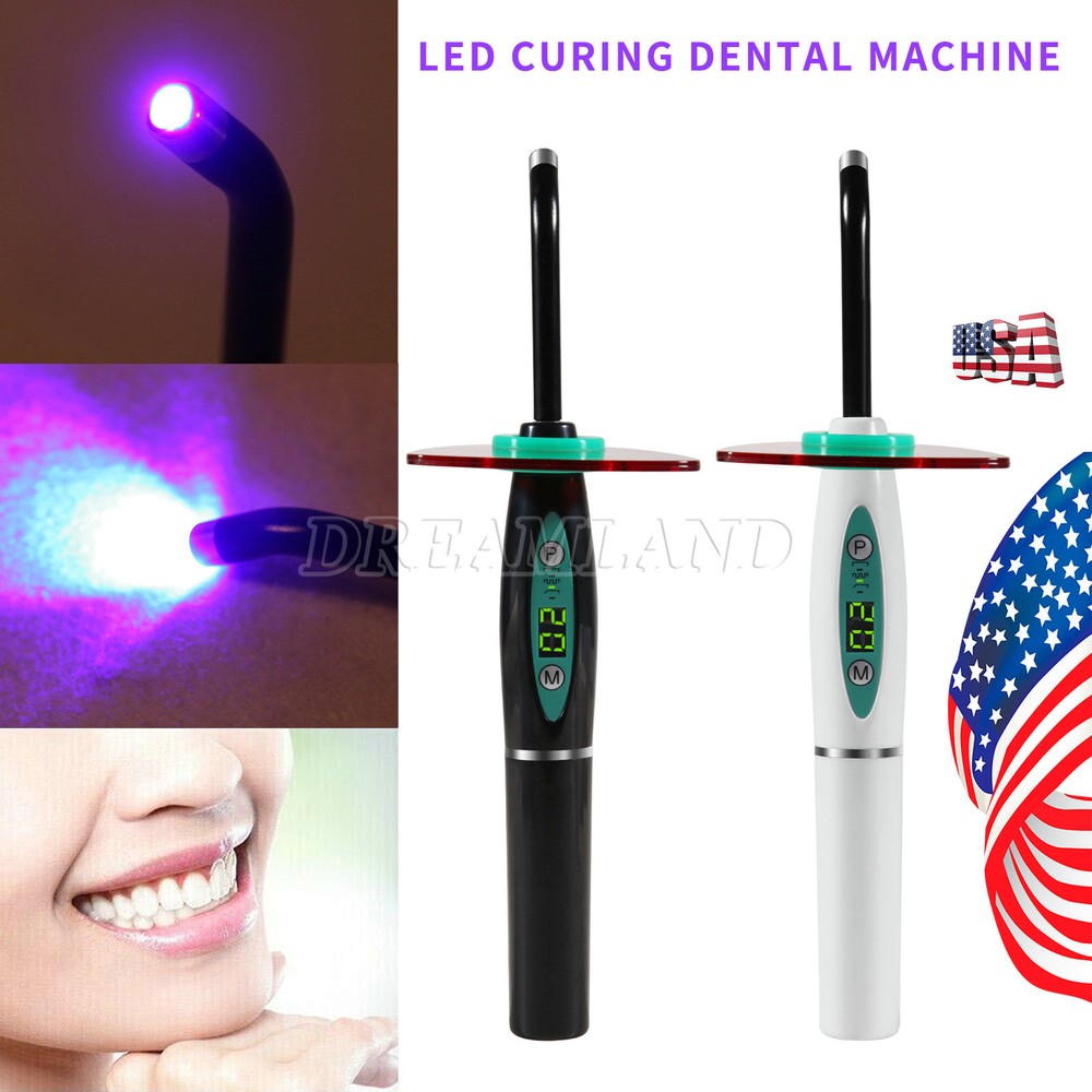 New UV Dental Wireless LED Curing Light Cure Lamp Curing Machine