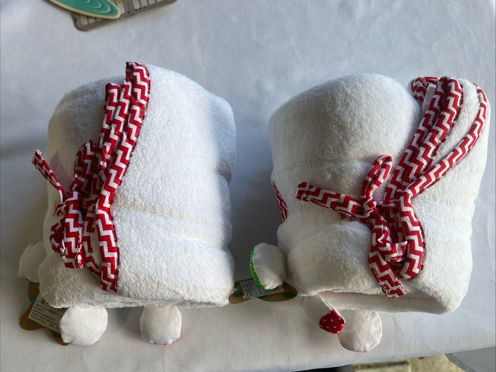 30/40 Rolled Snowman Towel 2 Pack