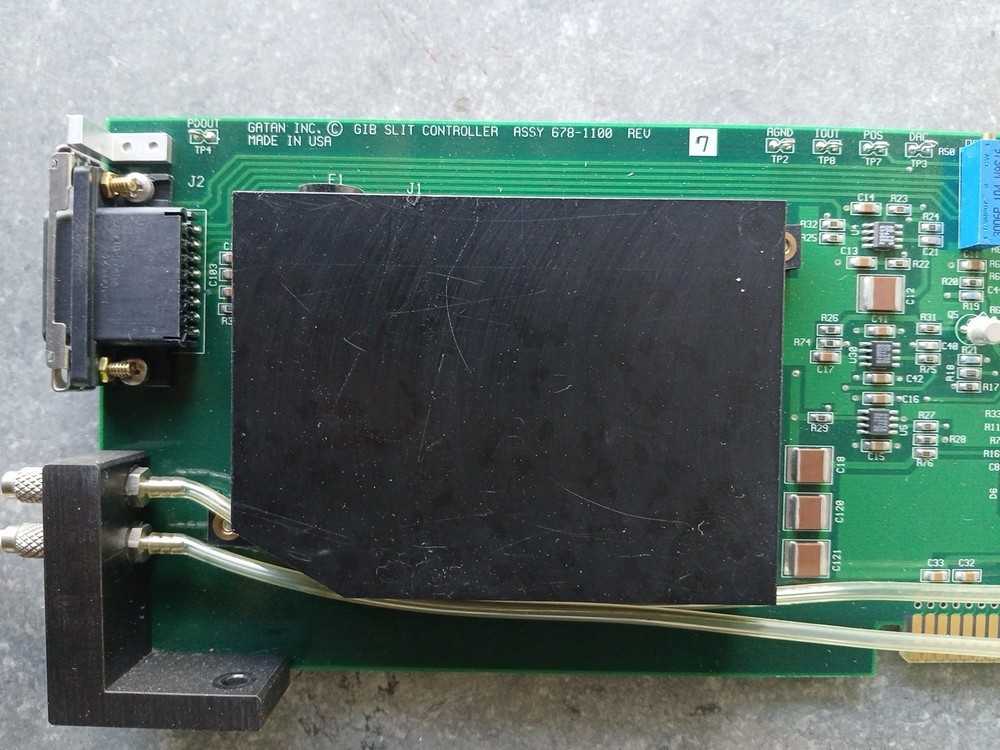 GATAN GIB Slit Controller Assy 678-1100 Revision 7