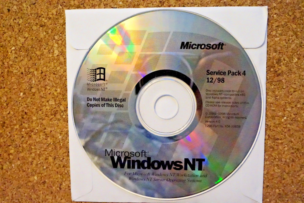 Microsoft Windows NT 4.0 Service Pack 12/98