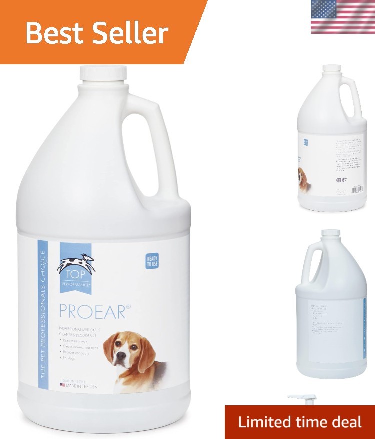 ProEar Professional Medicated Ear Cleaners — Versatile and Effective Solution...