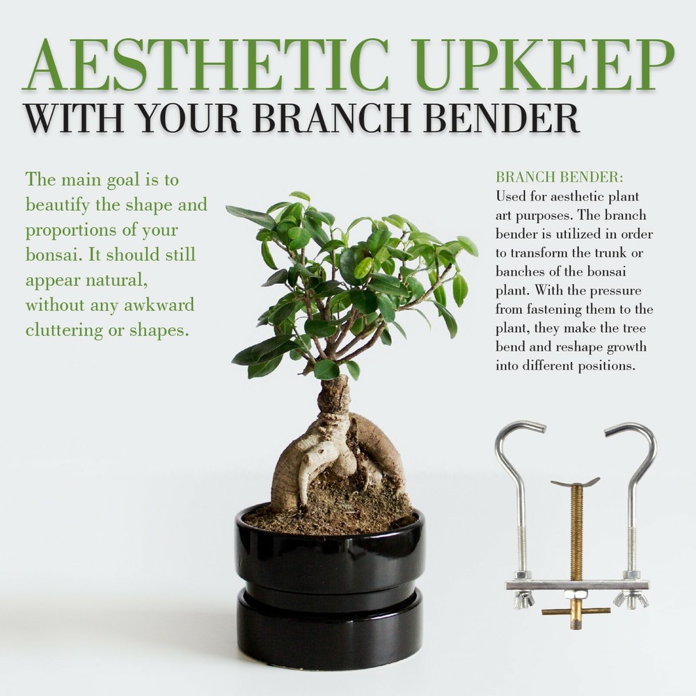 BambooMN - 3" Bonsai Branch Bender Tool - 1 Piece