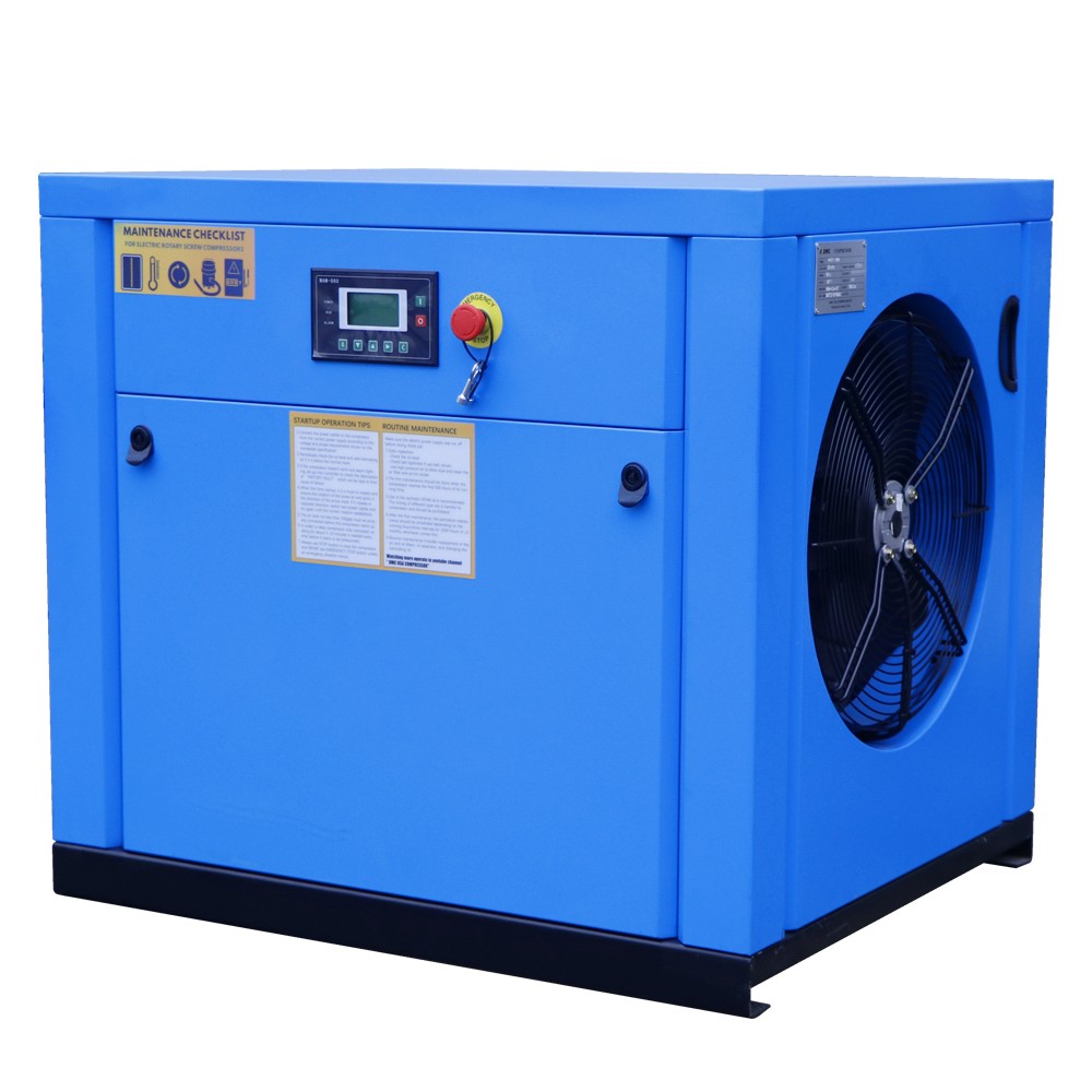 3Ph 460V Permanent Magnet Variable Frequency Drive Rotary Screw Air Compressor