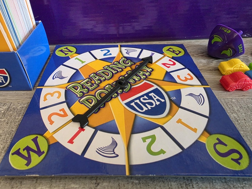 Learning Resources Reading Roadway Comprehension Game US Map Home School b205
