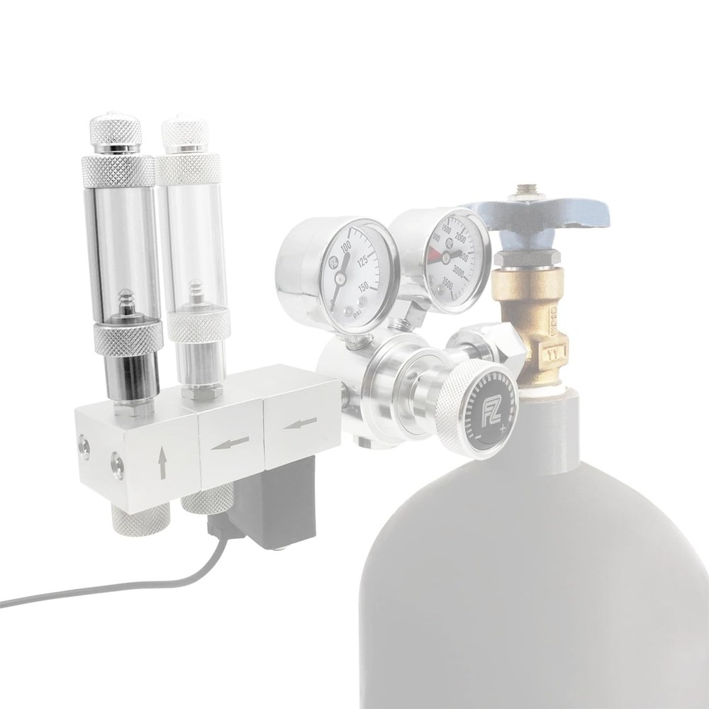 FZONE CO2 Regulator Bubble Counter