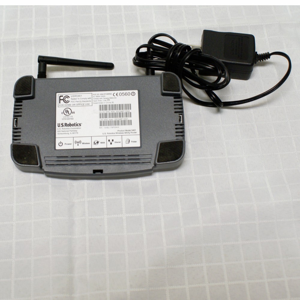 U.S. Robotics Model 5461 Wireless MAXg Router