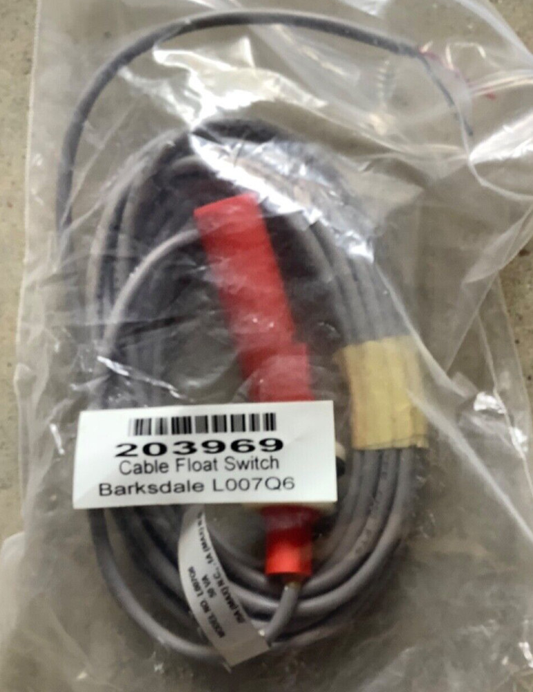 Barksdale L007Q6, Cable and Float Switch