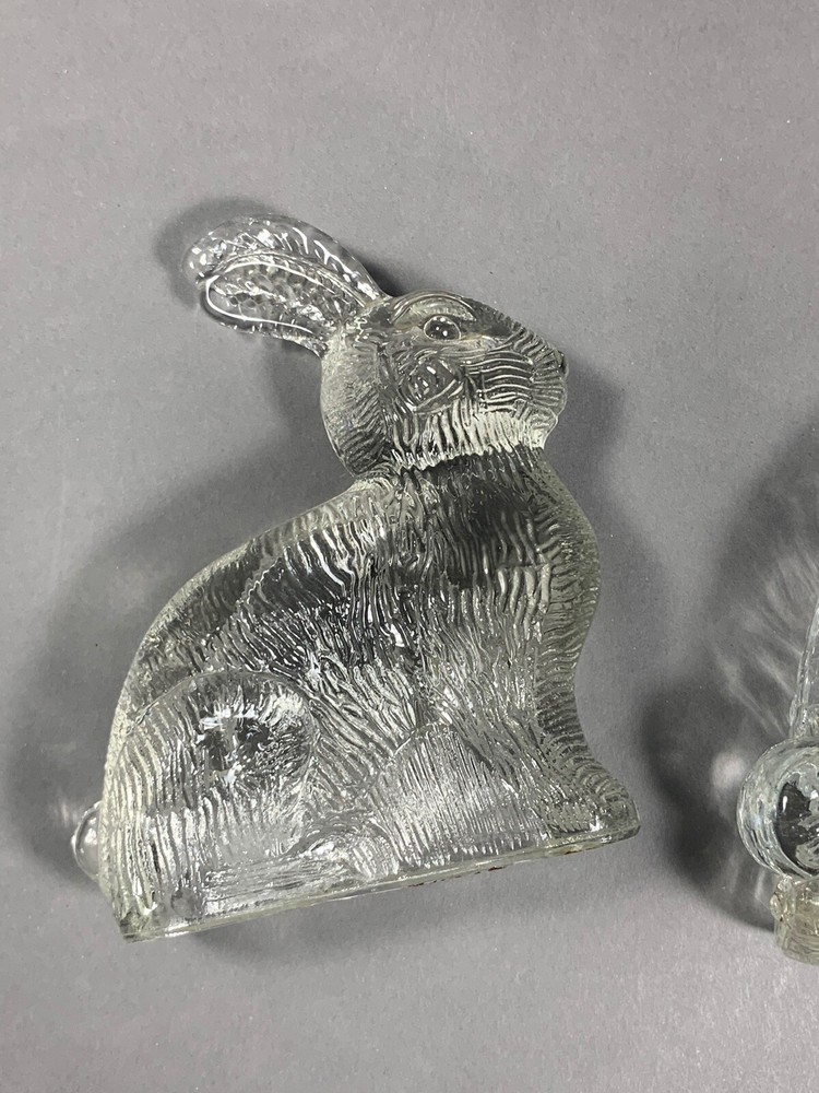 Vintage Easter Figural CANDY Container Chicken Nest Rabbits J.H. Millstein & Co.