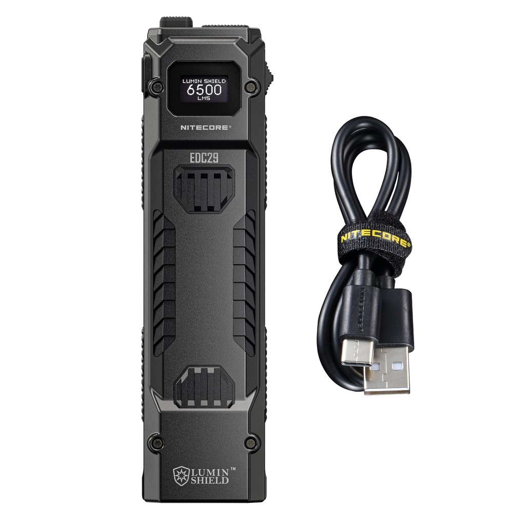 Nitecore EDC29 6500 Lumen USB-C Rechargeable Flat EDC Flashlight