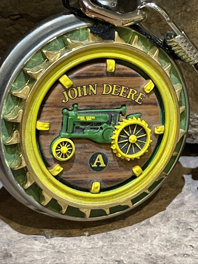 John Deere Model "A" Pocket Watch - Limited Edition - Franklin Mint - Quartz
