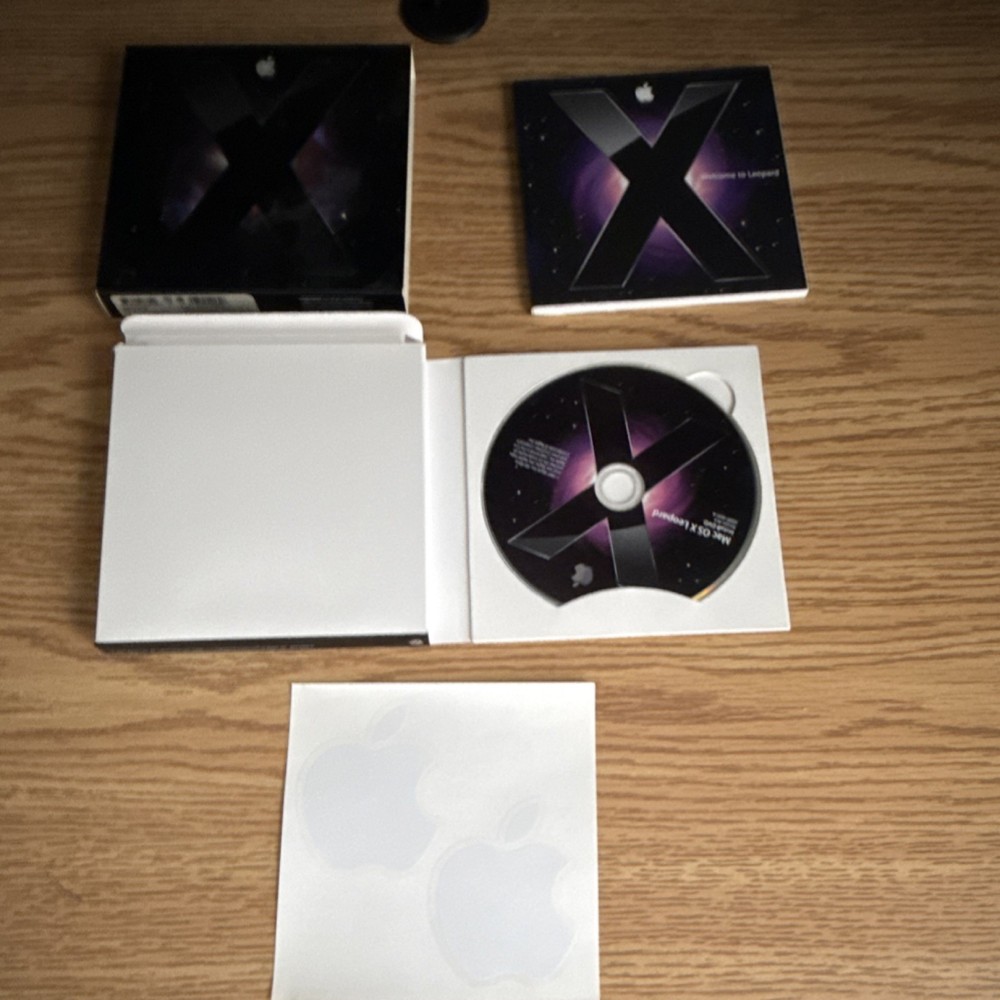 Assorted Mac CD and Paperwork - mac mini, osx, snow lepoard