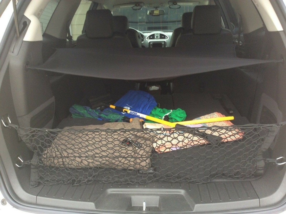Trunk Security Cargo Shade Cover + Cargo Net for Chevrolet Traverse 2009-2017