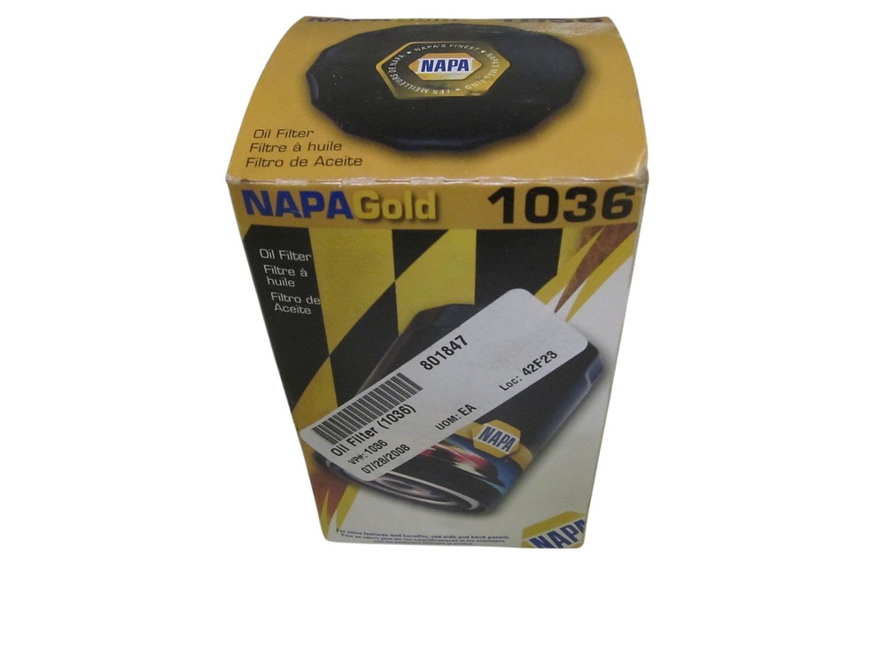NAPA GOLD 1036 OIL FILTER NSMP