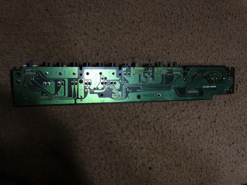 KORG DW 6000 Input Output Rear MIDI Connection & switch PC board KLM-658 VGWC