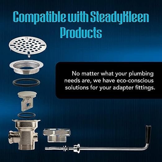 Sink Drain O Ring (4) Plunger Rubber Gasket for 3 Compartment Replacement O