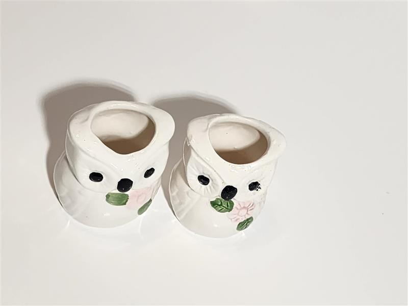 Vintage Owl Tooth Pick Holder