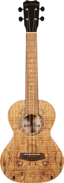 Traditional Tenor Ukulele with Spalted Maple Top