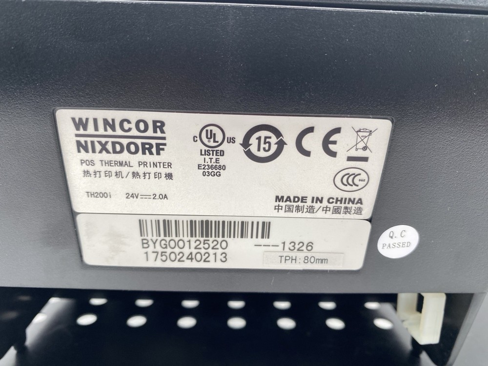 Wincor Nixdorf TH200i USB / Ethernet Printer