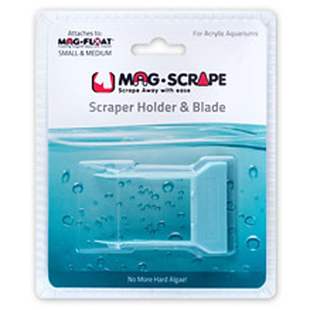 Mag-Float Acrylic Scraper Holder & Blade for Mag-Float 35A Small & 130A Medium