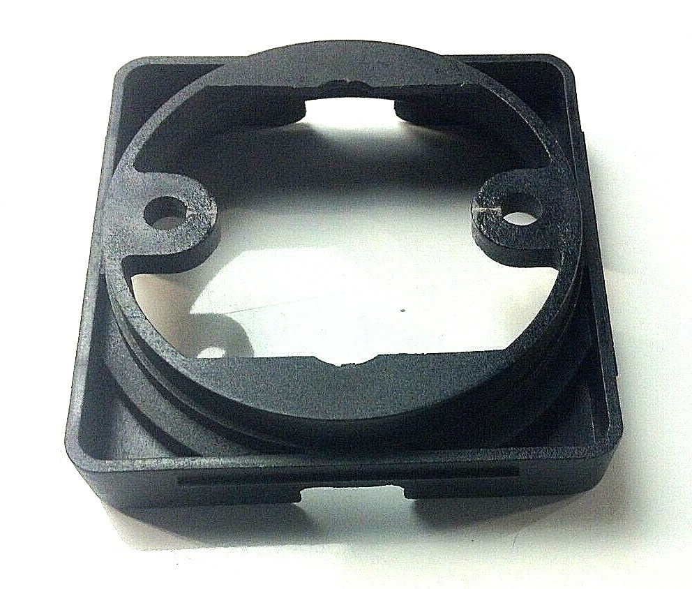 Black Square Mounting Bracket for 2" Round Gauge