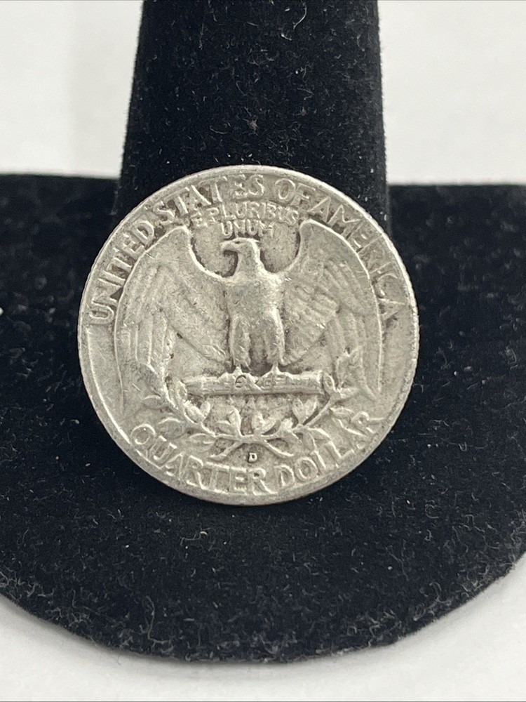 1956 D 25C Washington Quarter