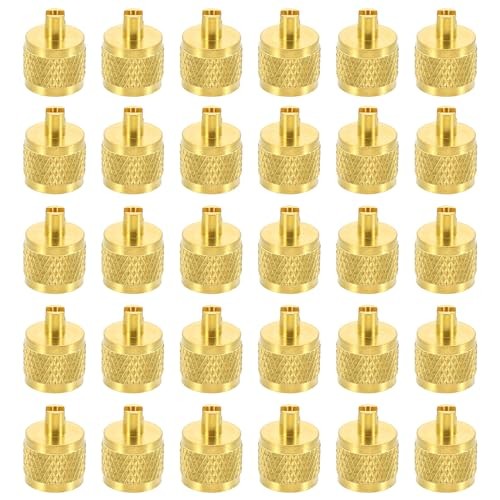 1/4" SAE Service Access Valve Caps Pack Refrigeration Service Valve Cap 30